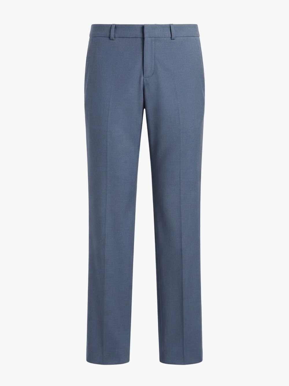 Banana Republic Slate Blue Straight-Leg Trousers